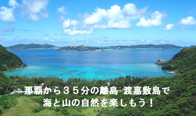 慶良間諸島の渡嘉敷島の海でシュノーケリングや体験ダイビング